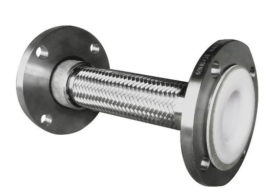 DN100 Braided Expansion Joint , High Pressure Expansion Joint Bend Easily High Bearing