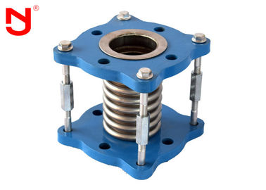 Non Welded Pipe Bellows Expansion Joint Elastic Compensation With Control Rods