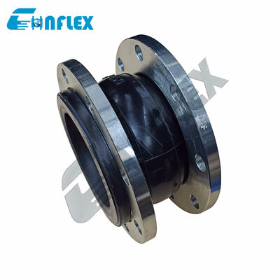 OEM Custom Flanged Rubber Expansion Joint Flexible Bellows Pipe Connector