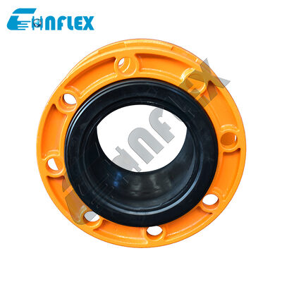 HVAC Pump Vibration Isolator Bellows: Flexible Flange Rubber Joint for Commercial Building Piping Noise Reduction