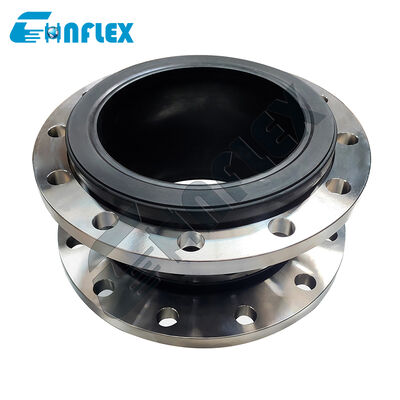 High-Vacuum Rated PTFE Lined Expansion Bellows: Reinforced Fluoropolymer Rubber Connector for Negative Pressure Systems