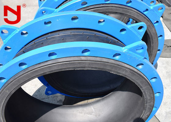 Ductile Cast Steel Single Sphere Rubber Expansion Joint 55% Rubber Content Spherical Structure