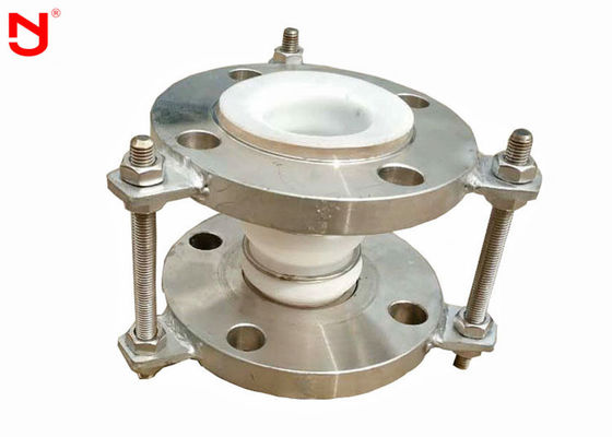 SS304 PTFE Expansion Bellow DIN Standard  Lining Rubber High Lubrication Fire Resistant