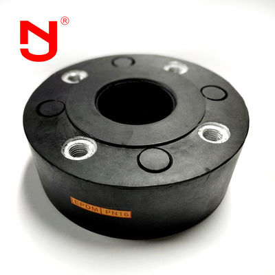 Black Rubber Metal Pipe Connector Rubber Flexible Joint For Heating Engineering