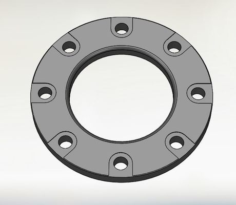 EN1092-2 DN32 Pipeline Galvanized Ductile Iron Flange