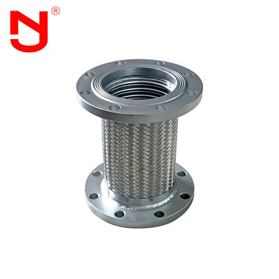 DN8 DN10 Single Sphere Flanged Expansion Joints Metal Flex Connectors
