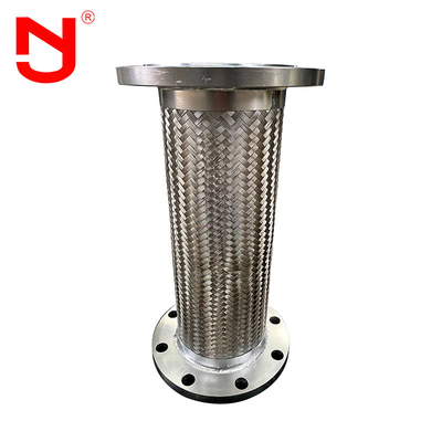 Stainless Steel Wire Metal Braided Hose Flexible With Flange