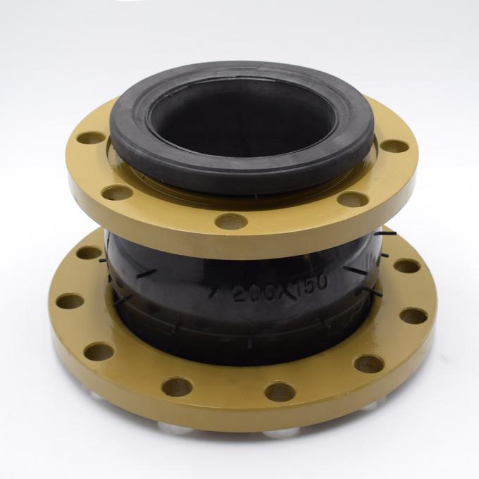 Professional Flanged Rubber Expansion Joint , Duct Expansion Joint DN50