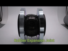 DN50 Flanged Single Sphere Rubber Expansion Joint  EPDM Connection Type For Nitrile Sealing